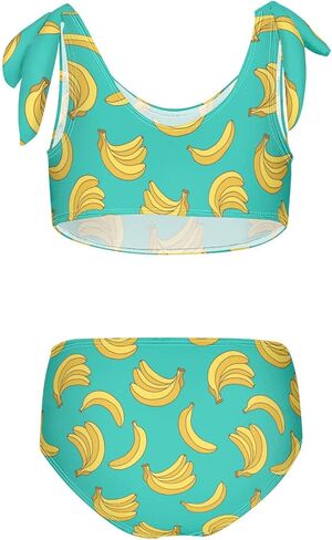 Girls' Swimwear 2-Piece Bikini Set Beachwear 3-10T in Kuwait