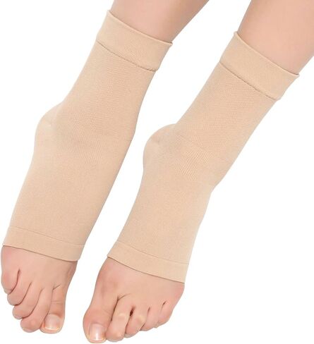 SPOTBRACE Medical Compression Breathable Ankle Support Men Women, Elastic Thin Ankle Brace, Pain Relief Ankle Sleeve for Unisex Ankle Swelling, Achilles Tendonitis, Plantar Fasciitis and Sprained in Saudi Arabia