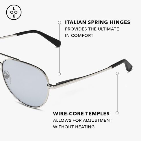 LOOK OPTIC Cooper Tint - Stylish, Unisex, High Optical Quality Readers - Comfortable, Scratch Resistant Reading Glasses in Saudi Arabia