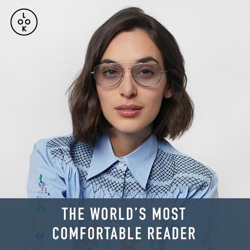 LOOK OPTIC Cooper Tint - Stylish, Unisex, High Optical Quality Readers - Comfortable, Scratch Resistant Reading Glasses in Saudi Arabia
