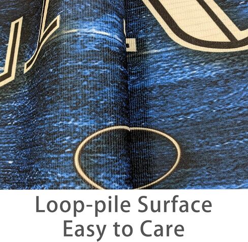 غرفة الغسيل البساط حصيرة 2X6Ft طويلة مزرعة الغسيل حصيرة للأرضية خمر المطبخ حصيرة نونسليب قابل للغسل عداء البساط حوض الغسيل حصيرة Mudroom حصيرة للداخلية في الهواء الطلق ديكور المنزل، الأزرق in Kuwait