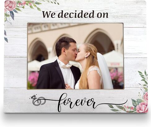 Engagement Picture Frame 8x10, Wedding Picture Frame, Wedding Picture Frames for Couple, Engagement Gifts for Newly Engaged Couples, The Best is Yet to Come Engagement Wedding Photo Frame 5X7 in Saudi Arabia