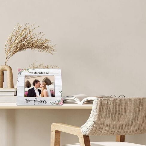 Engagement Picture Frame 8x10, Wedding Picture Frame, Wedding Picture Frames for Couple, Engagement Gifts for Newly Engaged Couples, The Best is Yet to Come Engagement Wedding Photo Frame 5X7 in Saudi Arabia