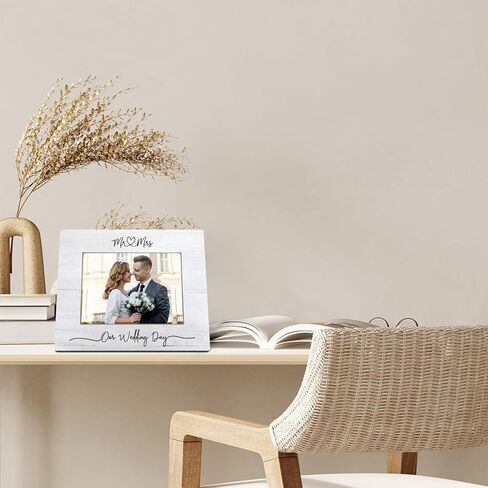 Engagement Picture Frame 8x10, Wedding Picture Frame, Wedding Picture Frames for Couple, Engagement Gifts for Newly Engaged Couples, The Best is Yet to Come Engagement Wedding Photo Frame 5X7 in Saudi Arabia