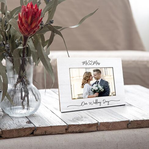 Engagement Picture Frame 8x10, Wedding Picture Frame, Wedding Picture Frames for Couple, Engagement Gifts for Newly Engaged Couples, The Best is Yet to Come Engagement Wedding Photo Frame 5X7 in Saudi Arabia
