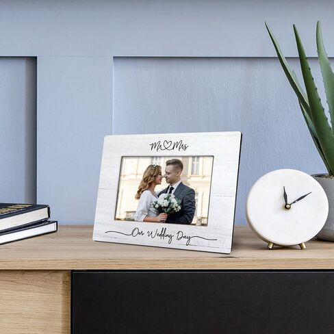 Engagement Picture Frame 8x10, Wedding Picture Frame, Wedding Picture Frames for Couple, Engagement Gifts for Newly Engaged Couples, The Best is Yet to Come Engagement Wedding Photo Frame 5X7 in Saudi Arabia