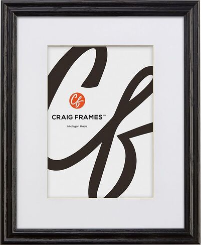 إطارات Craig Wiltshire 200، إطار صورة مقاس 26 × 32 مطفي لصورة مقاس 22 × 28، أسود أبنوسي in Saudi Arabia
