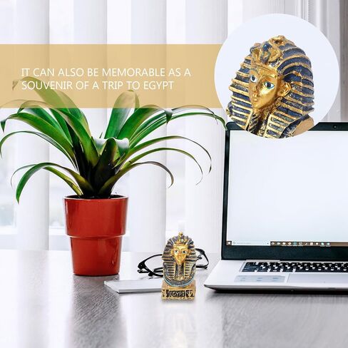 BESPORTBLE 1pc Egyptian Pharaoh Tutankhamun Figurine Resin Crafts Desktop Decorations Pharaoh King Decor in Saudi Arabia