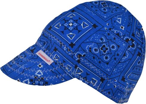 Comeaux Caps Reversible Welding Cap Blue Bandana Size 7 in Saudi Arabia