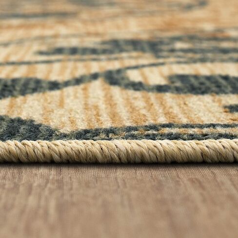 سجادة Mohawk Home Soho Medallones Garden Ornamental Runner Area مقاس 1'8"x5'، بيج in Saudi Arabia