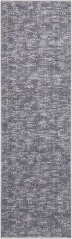 Runner Rug 2x6 Grey Rug Solid Washable Rugs Runners for Hallways Non Slip Kitchen Mat with Rubber Backing Indoor Mats for Front Door Entry Bedroom Laundry Living Room in Kuwait