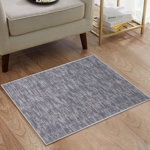 Runner Rug 2x6 Grey Rug Solid Washable Rugs Runners for Hallways Non Slip Kitchen Mat with Rubber Backing Indoor Mats for Front Door Entry Bedroom Laundry Living Room in Kuwait