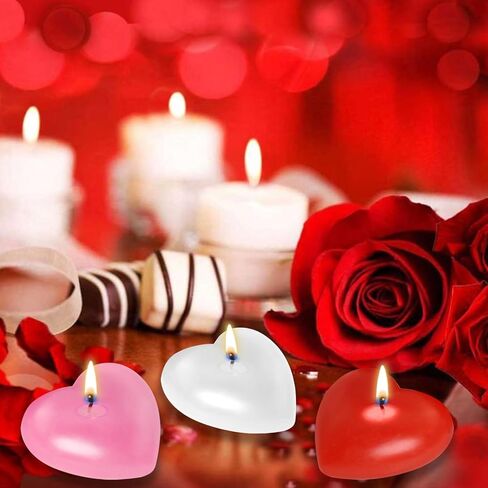 24 قطعة من الشموع العائمة البيضاء، أقراص شمع غير معطرة بدون قطرات، شموع عائمة، أقراص عائمة صغيرة للقطع المركزية، والمزهريات الأسطوانية، وحفلات الزفاف، والحفلات، وديكور المنزل in Kuwait