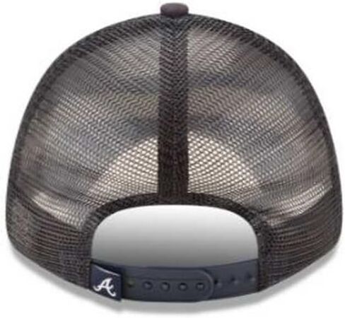 قبعة بيسبول جديدة من New Era MLB Atlanta Braves Trucker 9Forty قابلة للتعديل 940 11591214 كحلي in Saudi Arabia