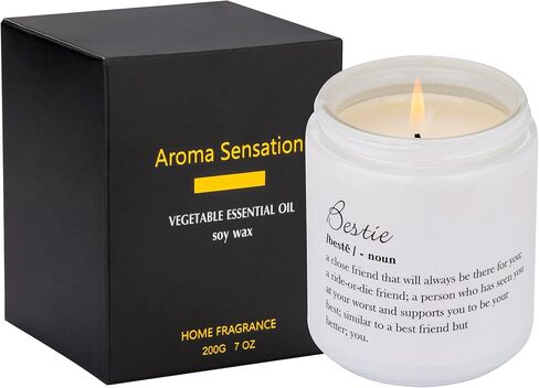 أفضل هدايا عيد ميلاد Best Friend للنساء، هدايا الصداقة، شمعة معطرة، أفكار هدايا عيد الميلاد المضحكة لها، الأصدقاء الإناث، BFF، Bestie، Sister (Bestie) in Kuwait