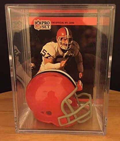 Cleveland Browns NFL Helmet Shadowbox w/Clay Matthews card in Saudi Arabia