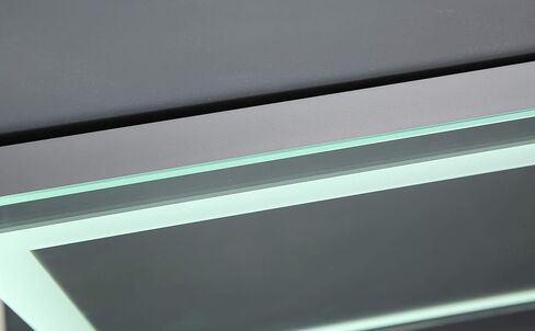 Dimmable LED Lighted Bathroom Mirror Wall Mounted Vanity Mirror with High Lumen CRI>90 Dimmable Touch Button Vertical & Horizontal Installation (Atlantis-3628 36x28 inch) in Saudi Arabia