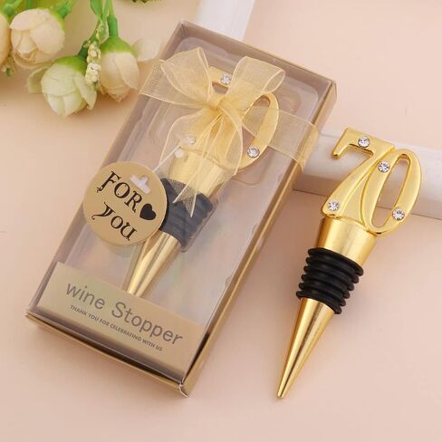 24-Pack 15 Wine Bottle Stopper for 15th Birthday Party Favors, Quinceañera Party Favors - 15 years old Wedding Anniversary Souvenirs or Decorations, Gift for Guests in Saudi Arabia