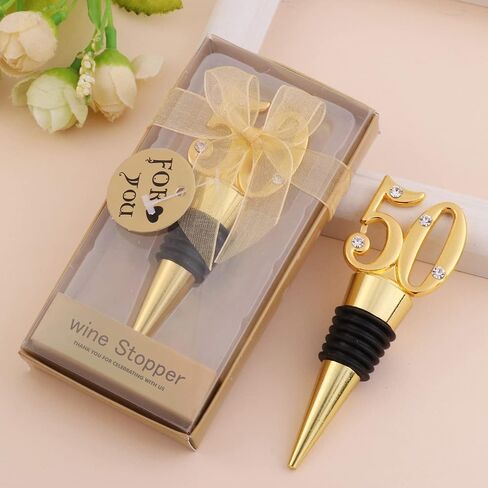 24-Pack 15 Wine Bottle Stopper for 15th Birthday Party Favors, Quinceañera Party Favors - 15 years old Wedding Anniversary Souvenirs or Decorations, Gift for Guests in Saudi Arabia