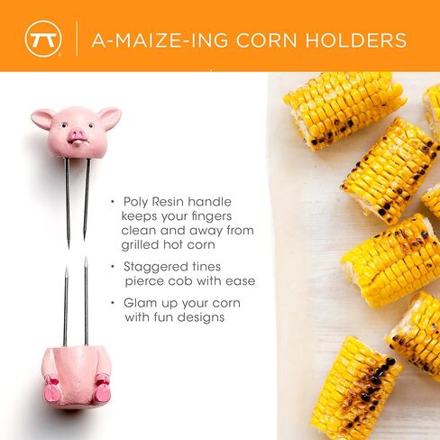 Outset Corn Holders, Dachshund Design, Set of 8 in Saudi Arabia