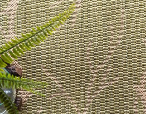 Unique Loom Outdoor Botanical Collection Area Rug - Branch (2' x 3' 1" Rectangle, Terracotta/ Beige) in Saudi Arabia