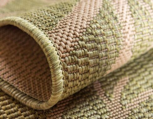 Unique Loom Outdoor Botanical Collection Area Rug - Branch (2' x 3' 1" Rectangle, Terracotta/ Beige) in Saudi Arabia
