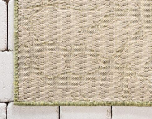 Unique Loom Outdoor Botanical Collection Area Rug - Branch (2' x 3' 1" Rectangle, Terracotta/ Beige) in Saudi Arabia