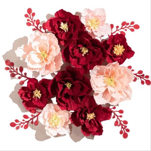 5thousandyears 47-Inch Extra Large 'Double Happiness' Wall Decoration - Living Room and Bridal Décor, Non-Woven Fabric Materia, Special Party Decorations, Chinese Wedding, Meaning Infinite Happiness in Saudi Arabia