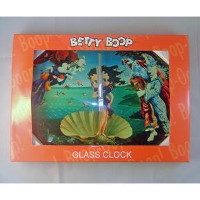 Betty Boop Venus Glass Wall Clock
