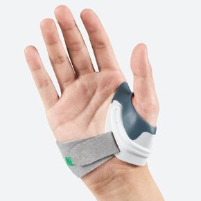 KD Thumb Brace: CMC Thumb Brace for Osteoarthritis CMC Joint Arthritis Pain, Thumb Splint Stabilizer with Thumb Sleeve, Flexible (Medium, Left Hand)