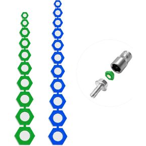 21-Pieces SAE and Metric Magnetic Socket Inserts Set, 5/16" - 7/8", 8mm - 19mm Universal Magnetic Socket Insert