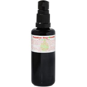 Living Libations - Organic Happy Gum Drops Oil Swishing Serum | Natural, Wildcrafted, Vegan Clean Beauty (3.38 fl oz | 100 ml)