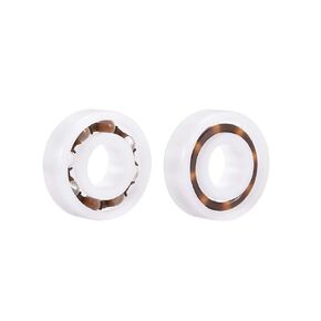 uxcell 695 Plastic Bearings 5x13x4mm Glass Ball Nylon Cage 2pcs