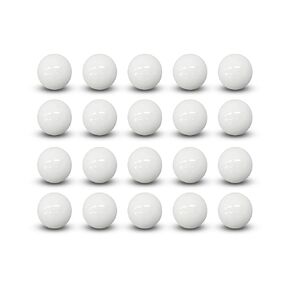 20 PCS 3/16"(4.763 mm) Ceramic Bearing Ball ZrO2 Zirconium Oxide Solid Ball G5 Precision Ball