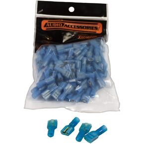 Quick Disconnect 16/14 GA; Female; Blue 100/BAG