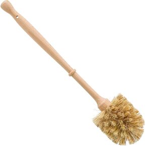 Redecker Union Fiber Toilet Brush with Untreated Beechwood Handle, Made in Germany
