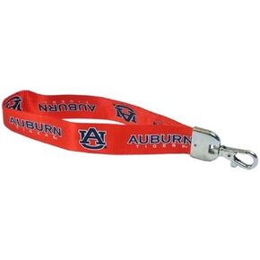 NCAA Auburn University Wristlet Lanyard, Orange, One Size