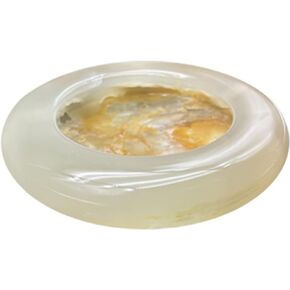 100% Natural Marble Ashtrays for Cigarettes, Portable Decorative Modern Cigar/Cigarette Ashtray for Home Office Indoor Outdoor Patio Use (BF-TR-029)