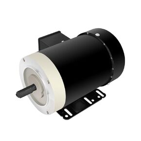 2HP General Electric Motor 3450 RPM, Three Phase,56C Frame, 5/8" Shaft Diameter CW/CCW Rolled Steel Shell 60 HZ, 230V/460V,TEFC