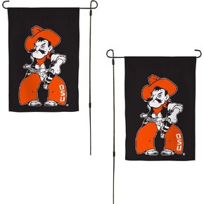 Desert Cactus Oklahoma State University Garden Flag OSU Cowboys Banner 100% Polyester (Design H)
