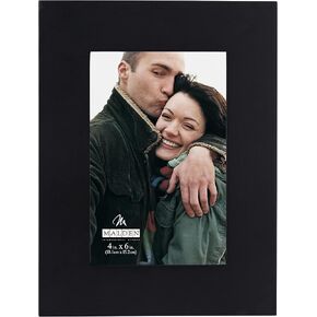 Malden International Designs 5x7 Picture Frame, Black, 1 Count (Pack of 1)