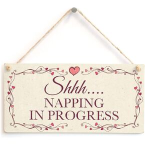 Meijiafei Daddy here Comes Your Bride - Lovely Vintage Style Sign for Son Or Daughter at Wedding 10" x 5"