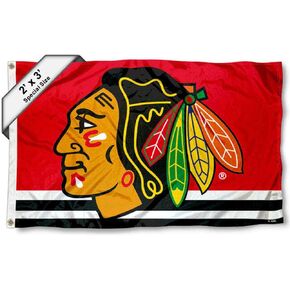 Chicago Blackhawks 2x3 Feet Flag