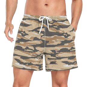 Men's Athletic Shorts 2 in 1 Quick Dry Workout Gym Running Shorts for Men S-XXL,Multicolord