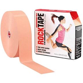 RockTape 85516 Athletic Tapes & Wraps, Beige, 2" x 105' (5cm x 32m)