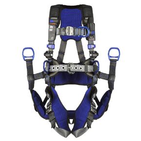 3M 1113193 DBI-SALA ExoFit X300 Comfort Tower Climbing Positioning Suspension Safety Harness, Telecommunications Fall Protection,Back,Front,Hip D-Rings,Auto-Locking Quick Connect Leg,Chest Buckles, XL