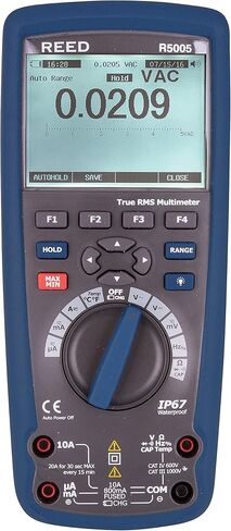 REED Instruments R5005 Waterproof Industrial Multimeter with Bluetooth, in Saudi Arabia