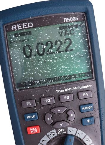 REED Instruments R5005 Waterproof Industrial Multimeter with Bluetooth, in Saudi Arabia