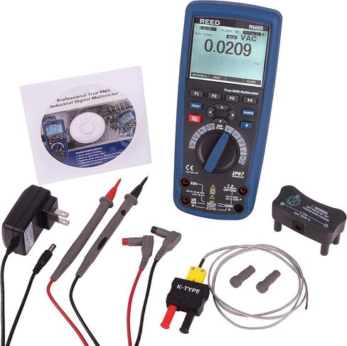 REED Instruments R5005 Waterproof Industrial Multimeter with Bluetooth, in Saudi Arabia