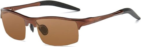 Full lens Polarized Reader Sunglasses for Men Women Wrap Around Sports Sun Reading Glasses in Saudi Arabia